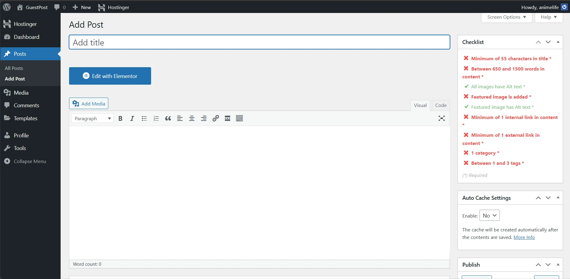 GuestPost site created By Taorem Lucky Singh